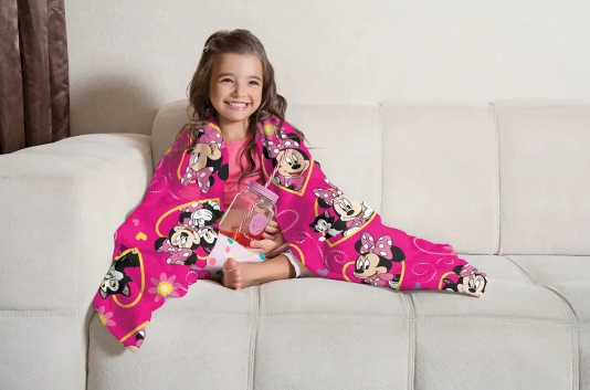Manta Fleece Microfibra Infantil Minnie Cód: 363
