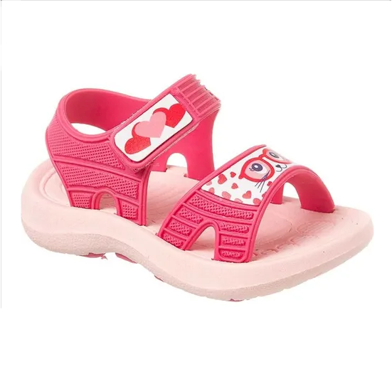 Sandália Papete Keto Baby Gatinha Rosa Cód: 407