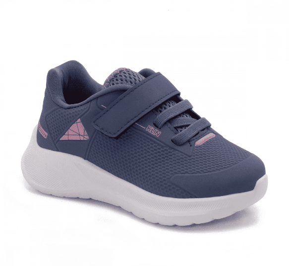 Tênis Klin Freedom Chumbo/Rosa Imperdível Cód: 14