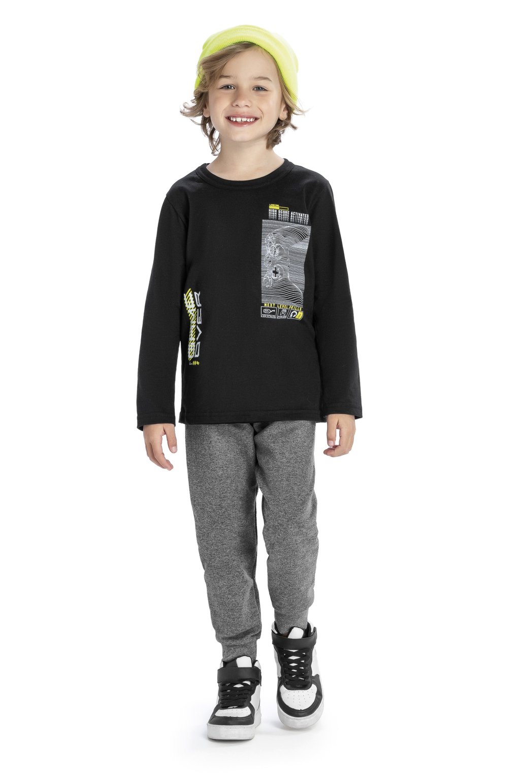 Conjunto Elian Game Preto Cód: 573