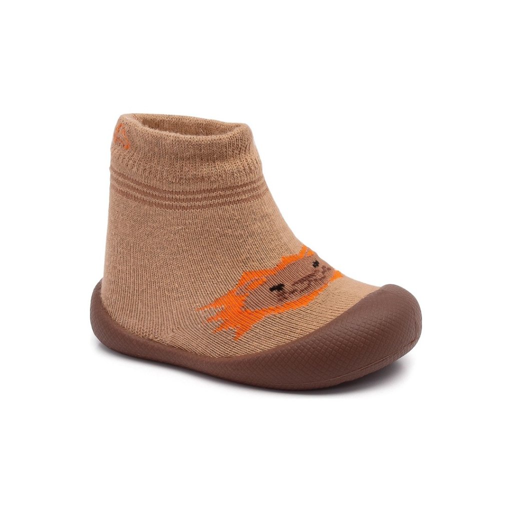 Sapatinho Klin Meia Com Solado Confort Leão Cód: 82