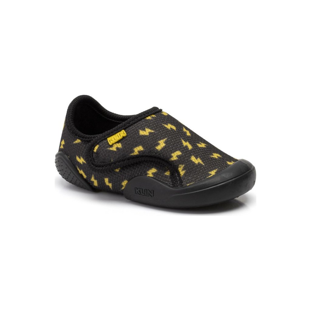 Tênis Klin New Confort Calce Fácil Preto/Amarelo Cód: 140