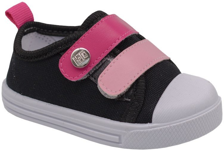 Tênis Keto Baby New Star Preto/Pink Imperdivel Cód: 206
