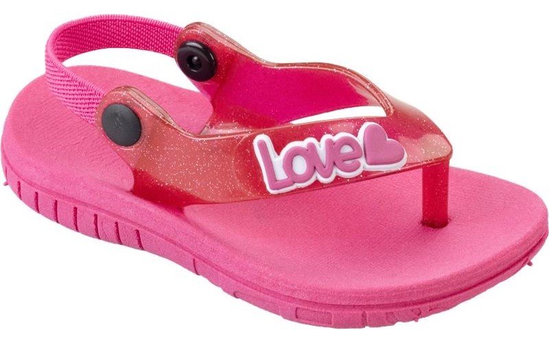 Chinelo de Dedo Keto Anatômico com Elástico Love Cód: 272