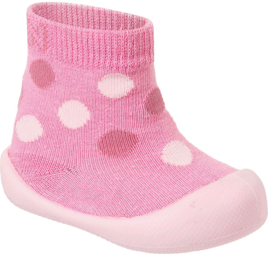 Sapatinho Klin Meia Com Solado Confort Rosa Cód: 279