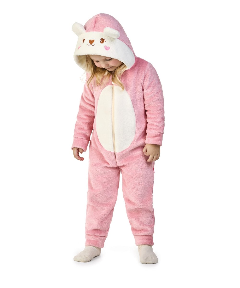 Pijama Macacão Infantil Kamylus Fleece Ursinha Cód: 400