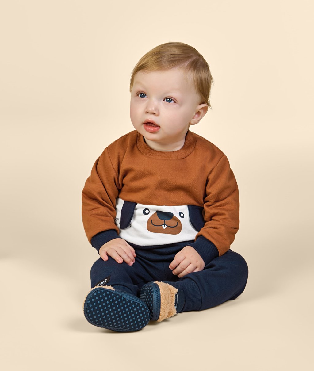 Conjunto Kamylus Moletom Cachorrinho Orelhinha Cód: 48