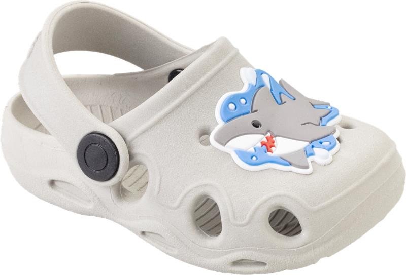 Babuche Keto Baby Tubarão Cinza Cód: 276