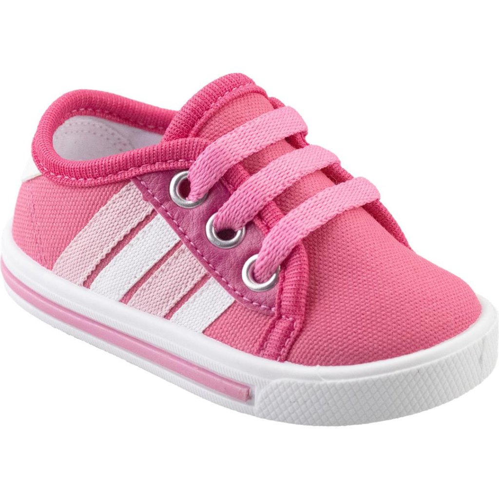 Tênis Keto Pink com Branco Confortável e Imperdivel Cód: 65