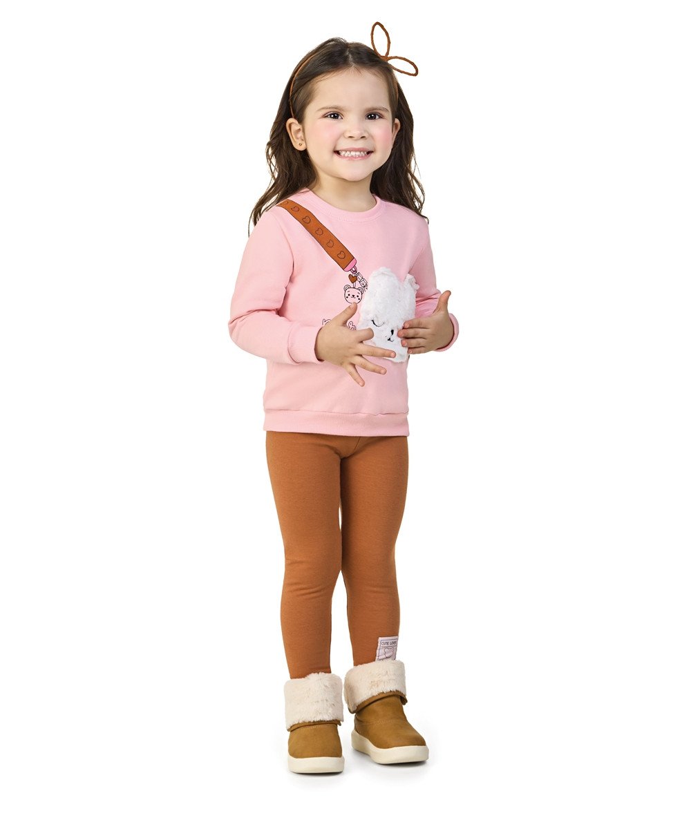 Conjunto Infantil Kamylus Bag Bear Cute Cód: 296