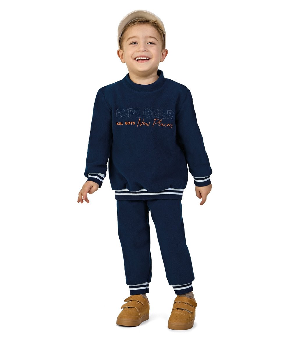 Conjunto Kamylus Soft Marinho Explorer Cód: 315