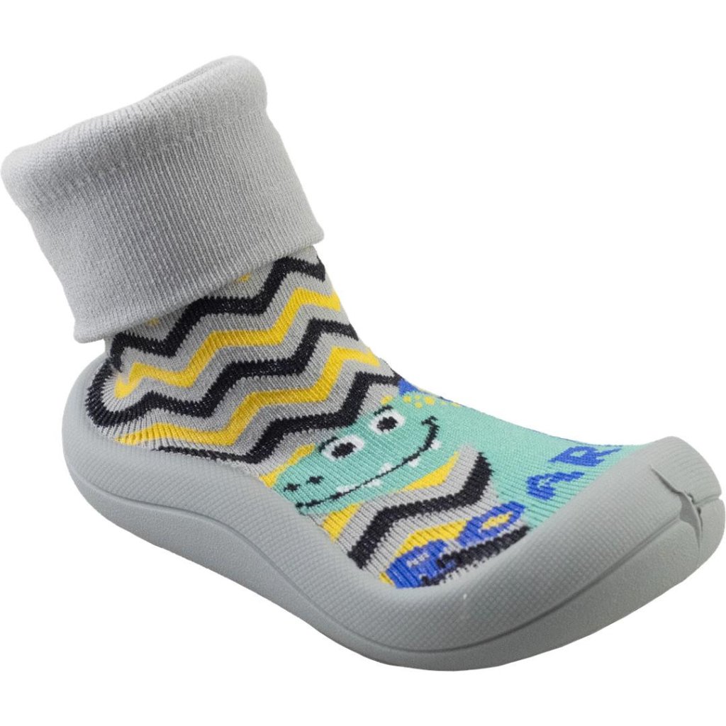 Sapatinho Keto Meia Com Solado Confort Cinza Cód: 198