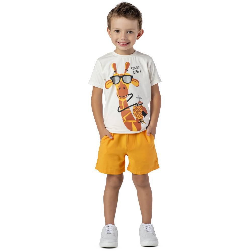 Conjunto Infantil Vrasalon Girafa I'm So Cool! Cód: 431