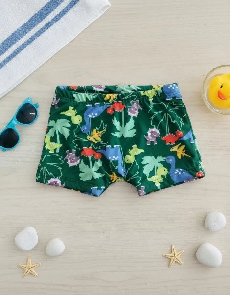 Sunga Boxer Dinossauros Proteção Uv50+ Imperdivel Cód: 86