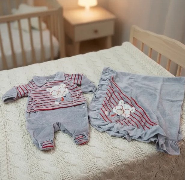 Saída Maternidade Manu Baby Plush My Baby Bear Luxo Cód: 461