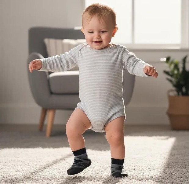 Sapatinho Klin Meia Com Solado Confort Preto Cód: 110