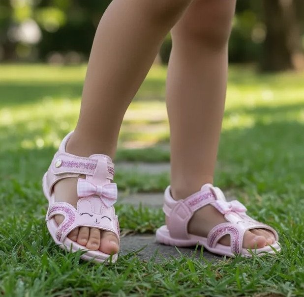 Sandália Infantil Xuá Xuá Rosa Fofura Imperdivel Cód: 155