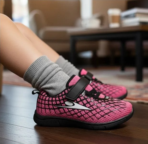 Tênis Klin Jet Pink com Preto Imperdível Cód: 225
