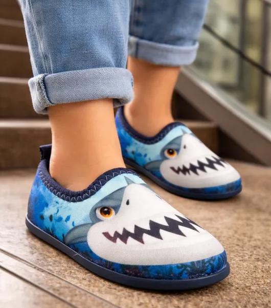 Tênis Sapatilha Keto Smile Antiderrapante Tubarão Cód: 601