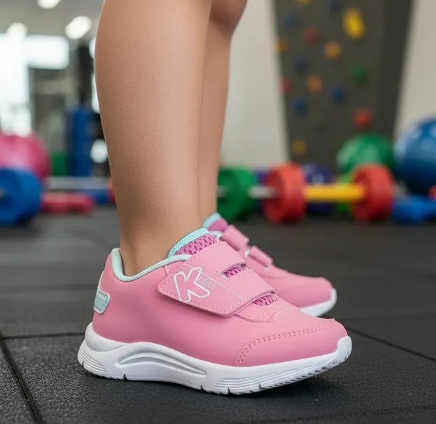 Tênis Klin New Sport Rosa Doce Imperdível Cód: 343