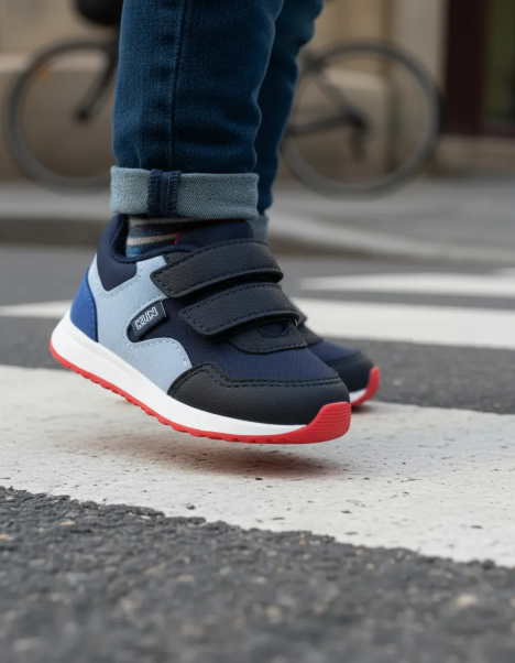 Tênis Klin Walk Marinho/Royal/Vermelho Imperdivel Cód: 245