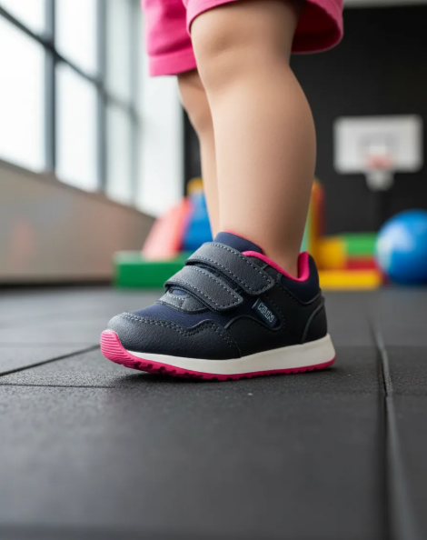 Tênis Klin Walk Marinho/Pink Imperdivel Cód: 248