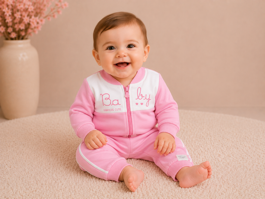 Conjunto Kamylus Moletom Jaqueta Baby Cute Cód: 421