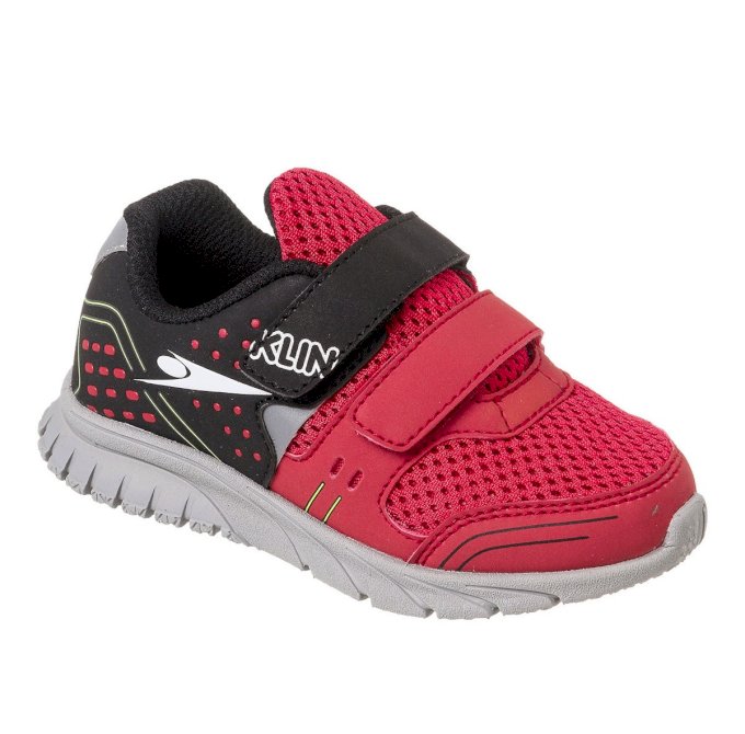 Tênis Klin Freedom Vermelho/Preto Imperdível Cód: 40