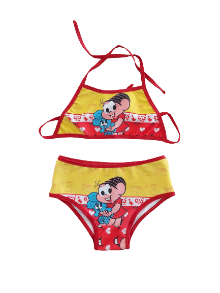 Biquini Infantil Mônica Sucesso De Venda Cód: 123
