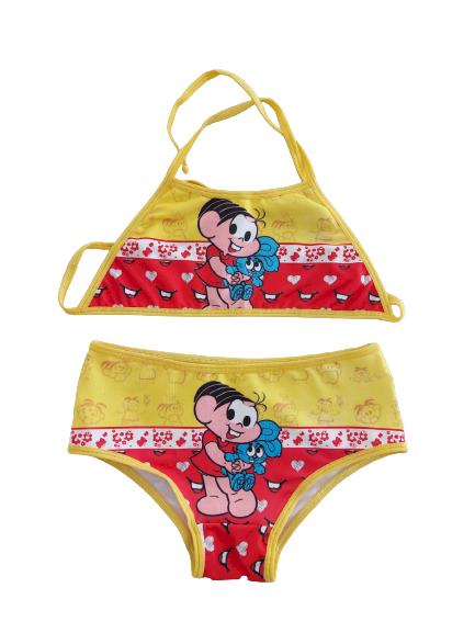 Biquini Infantil Mônica Sucesso De Venda Cód: 123