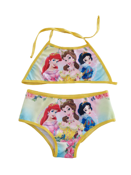 Biquini Infantil Princesas Sucesso De Venda Cód: 123