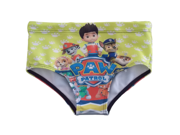 Sunga Infantil Patrulha Canina Sucesso De Vendas Cód: 126