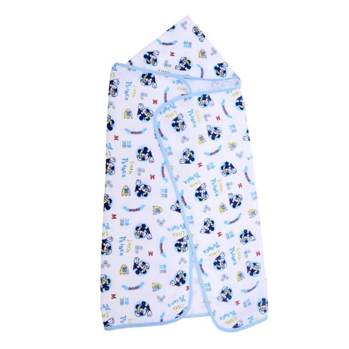 Toalha de Banho Bebê Com Capuz Disney Mickey Cód: 287