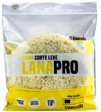 BOINA LANAPRO DUPLA FACE CORTE LEVE 7POL LINCOLN
