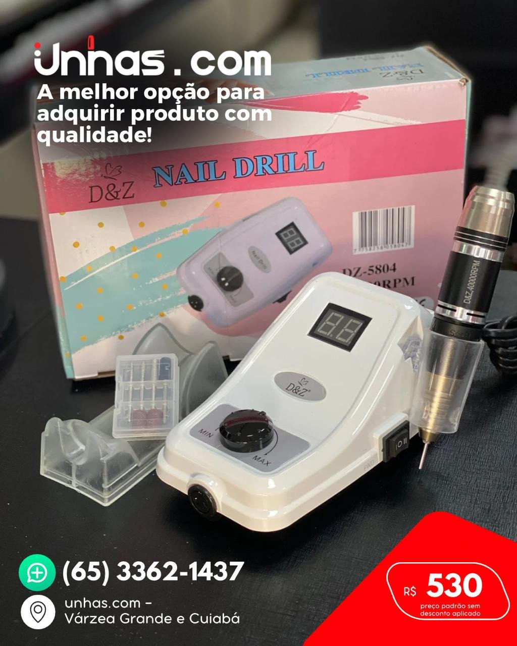 Motor Nail Drill D&z| Eletrônico 