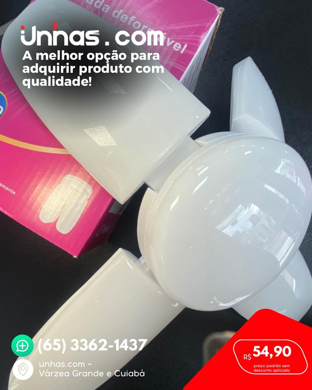 Lâmpada Dobrável PÉTALA| Eletrônicos 