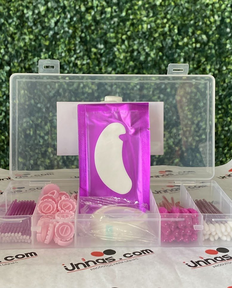 Kit extenção de cilios | Bella rosa
