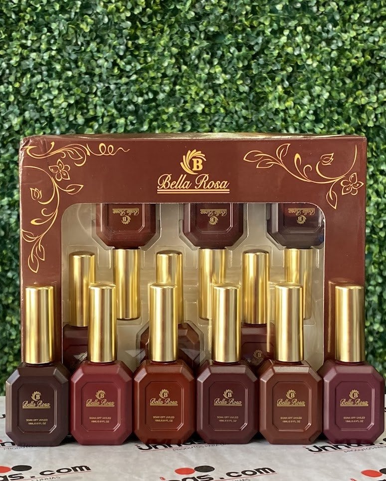 Kit Esmalte Coleção Tons Vermelho Vinho | Bella Rosa
