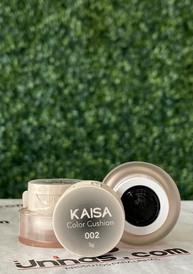 Gel Color Cushion Preto 002 | Kaisa