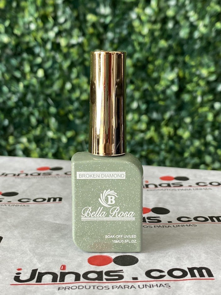 Esmalte em gel com glitter 019 | Bella Rosa
