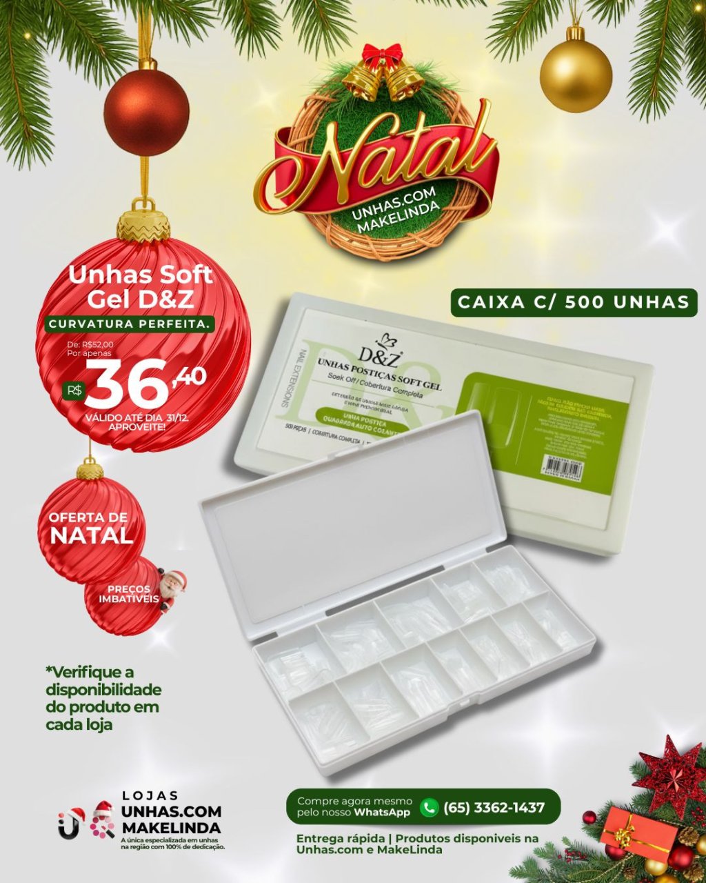 Unhas Soft Gel | D&Z