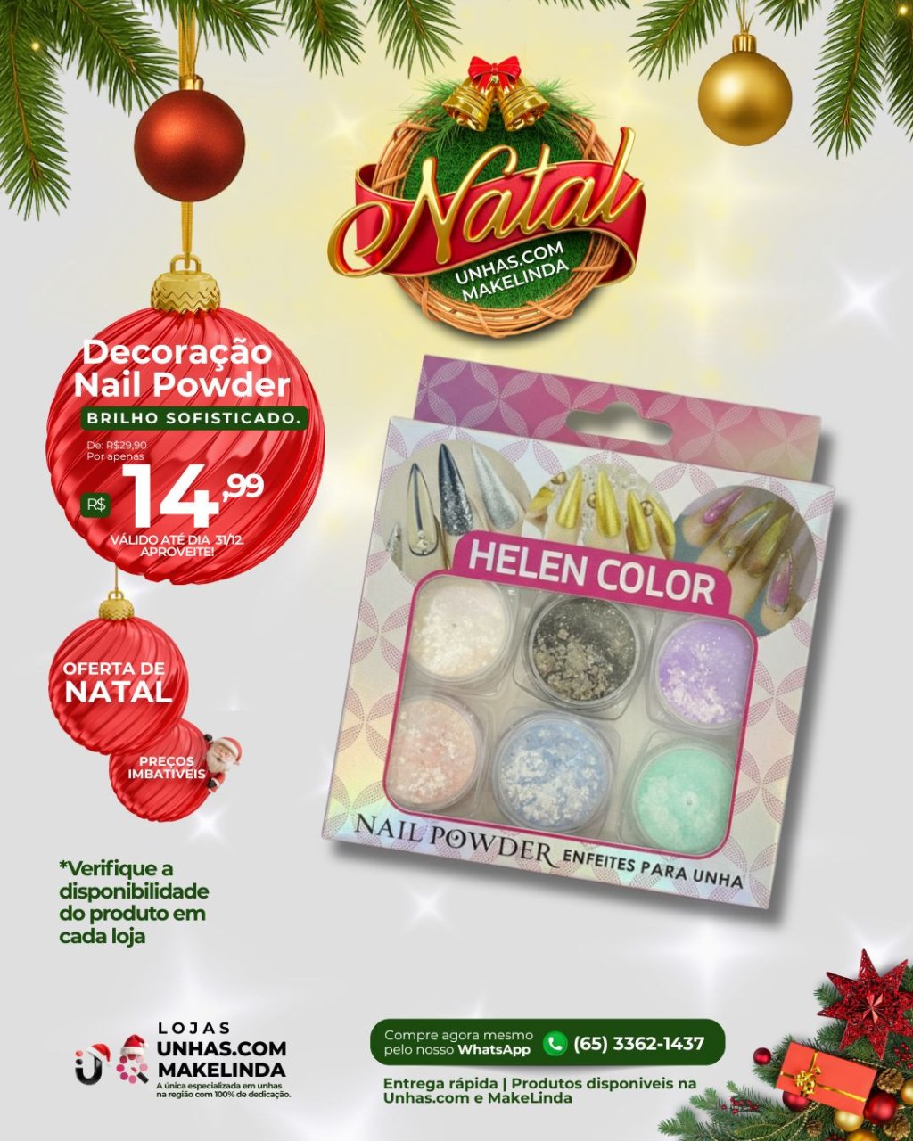 Decoração Nail Powder