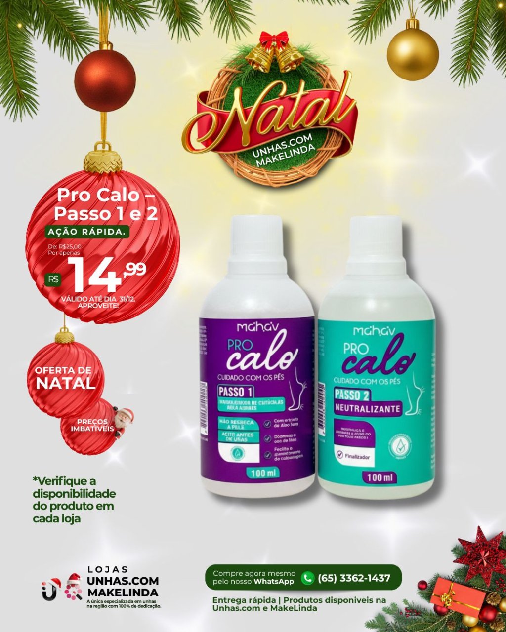 Pro calo | Passo 1 e 2 | Mahav