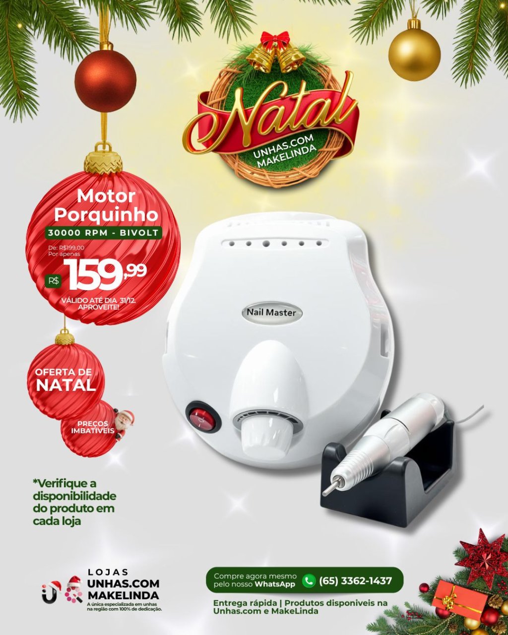 Motor Porquinho | Nail Master