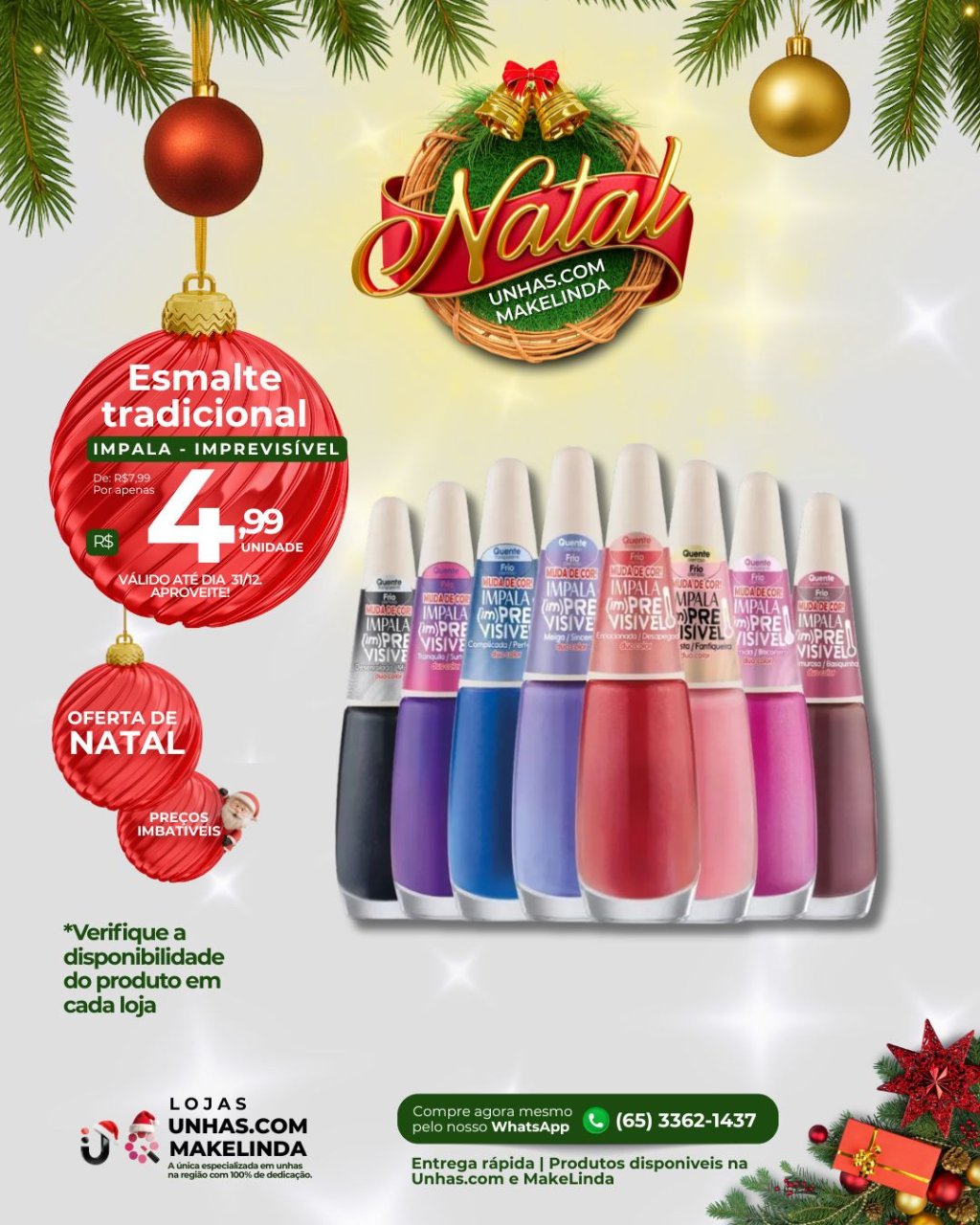 Esmalte tradicional Impala Imprevisível