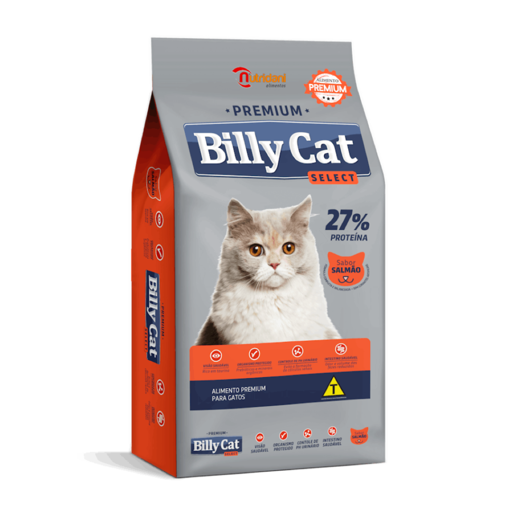 Billy Cat Select Sabor Salmão 10,1 kg