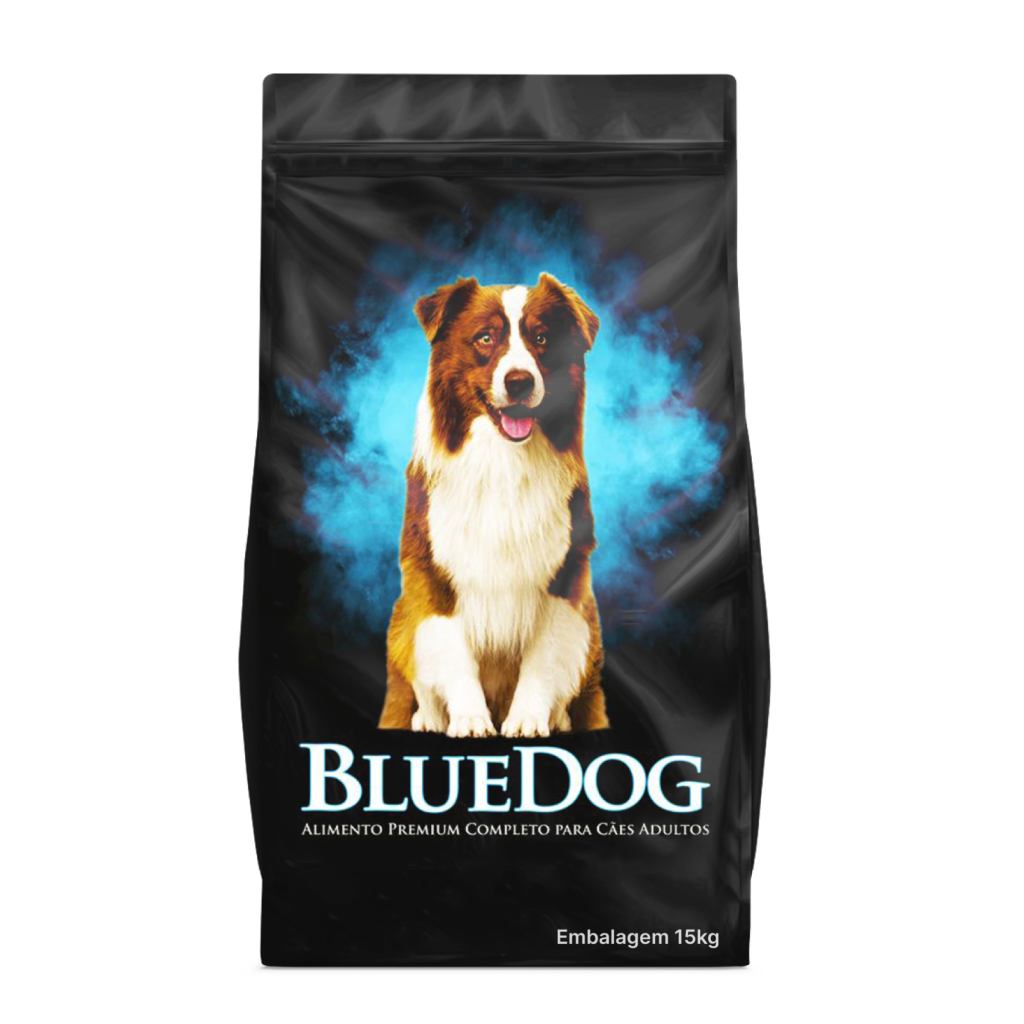 BlueDog Adulto Raças Médias e Grandes Premium Sabor Carne e Frango 15kg 