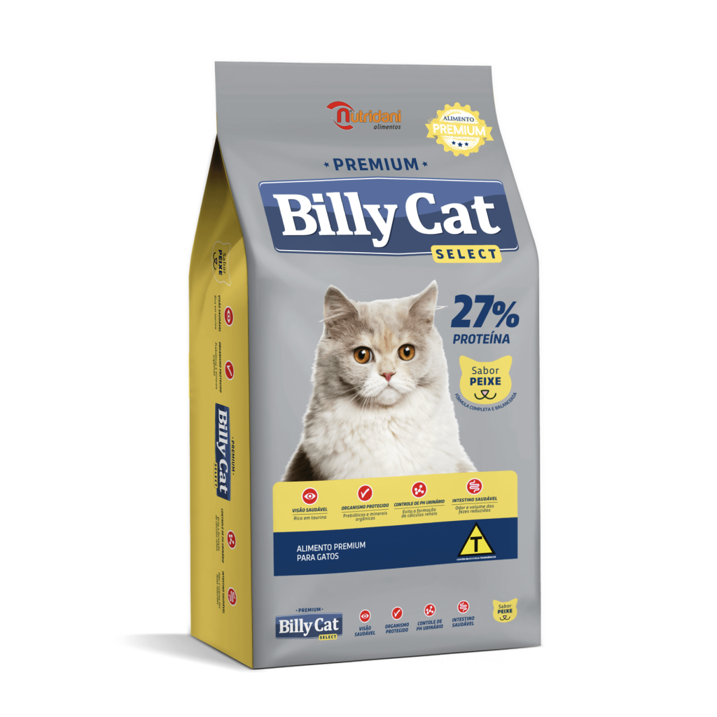 Billy Cat Select Sabor Peixe 10,1 kg