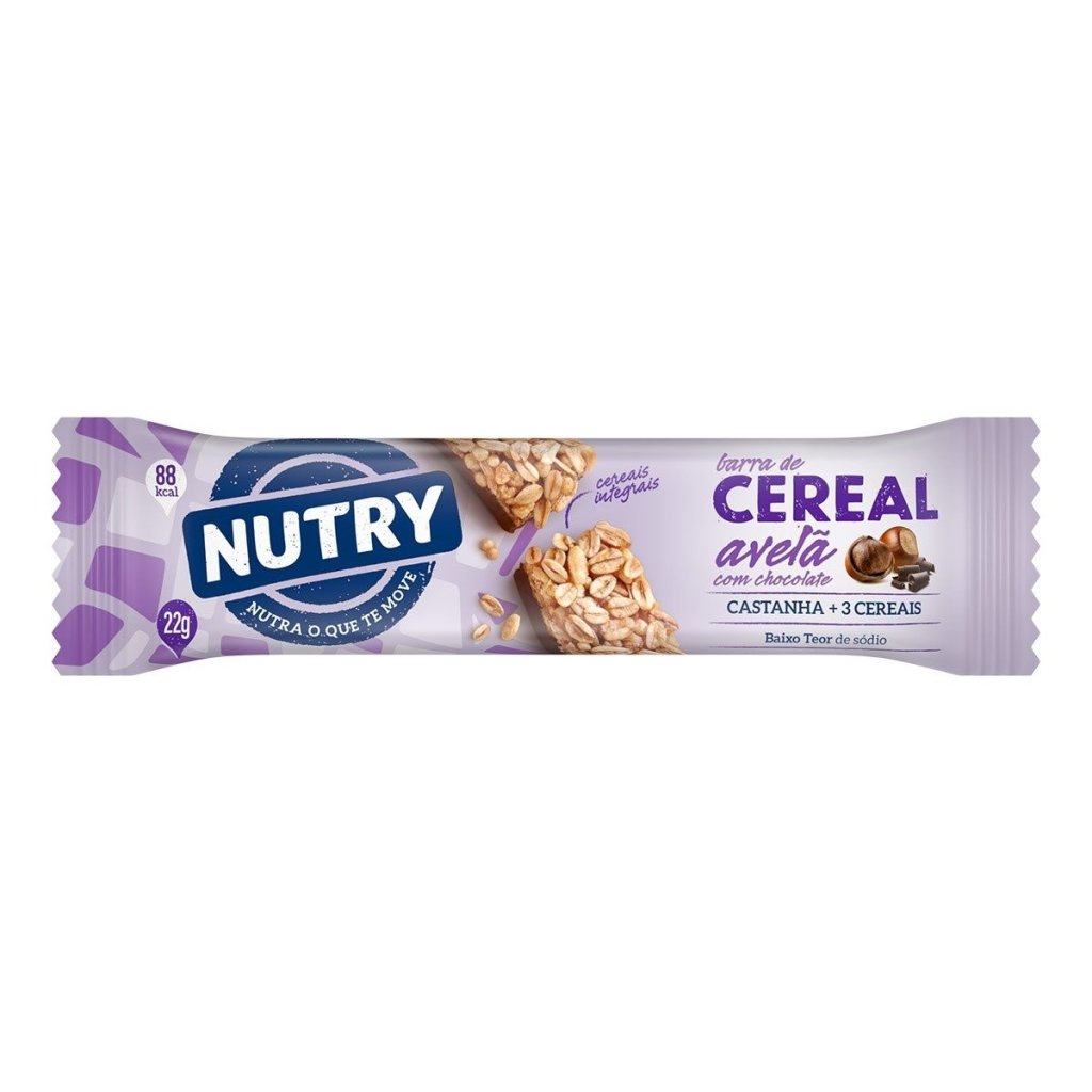 BARRA DE CEREAL NUTRY AVELÃ - UN