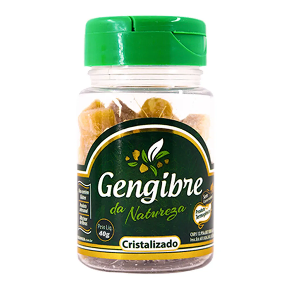 GENGIBRE CRISTALIZADO 40G